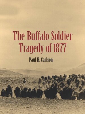 cover image of The Buffalo Soldier Tragedy of 1877